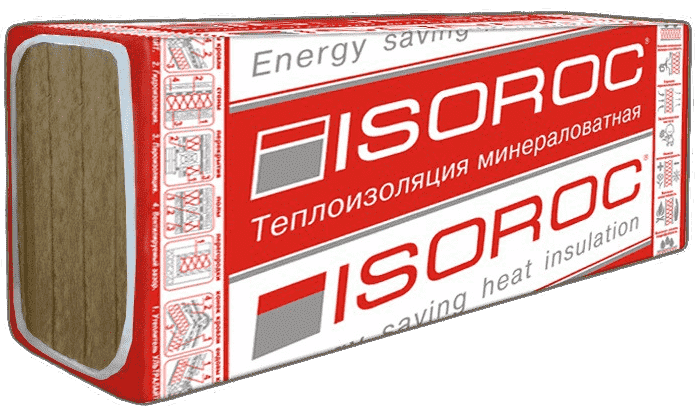 Утеплитель ISOROC Изофлор 1000х600х100 мм