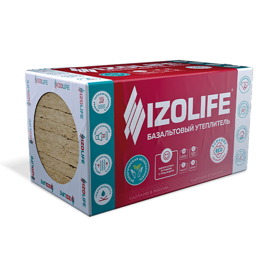 Утеплитель Izolife СТ 40 50х600х1200